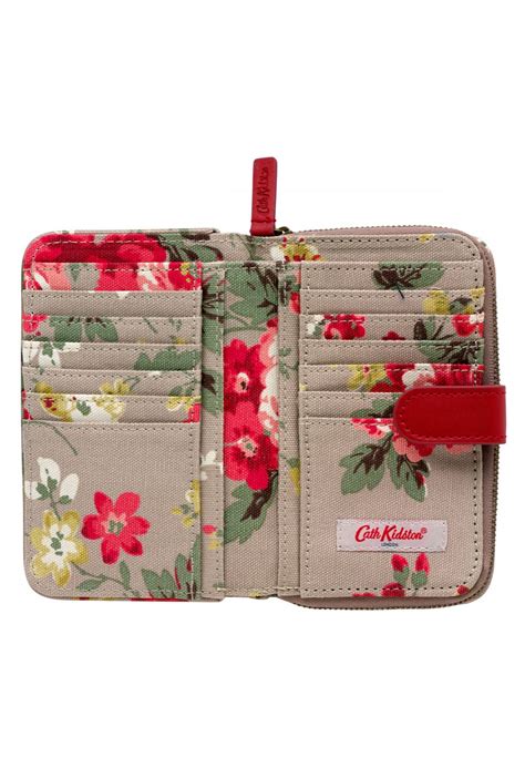 cath kidston folded zip wallet.